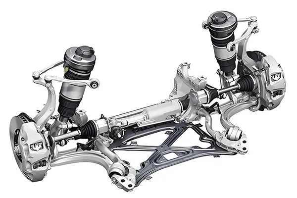 エアスプリング用アルミ合金コンポーネント